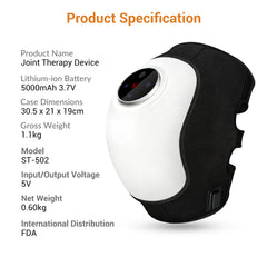 Knee and Joint Pain Physiotherapy Massarger with Vibration Heat Air Compression