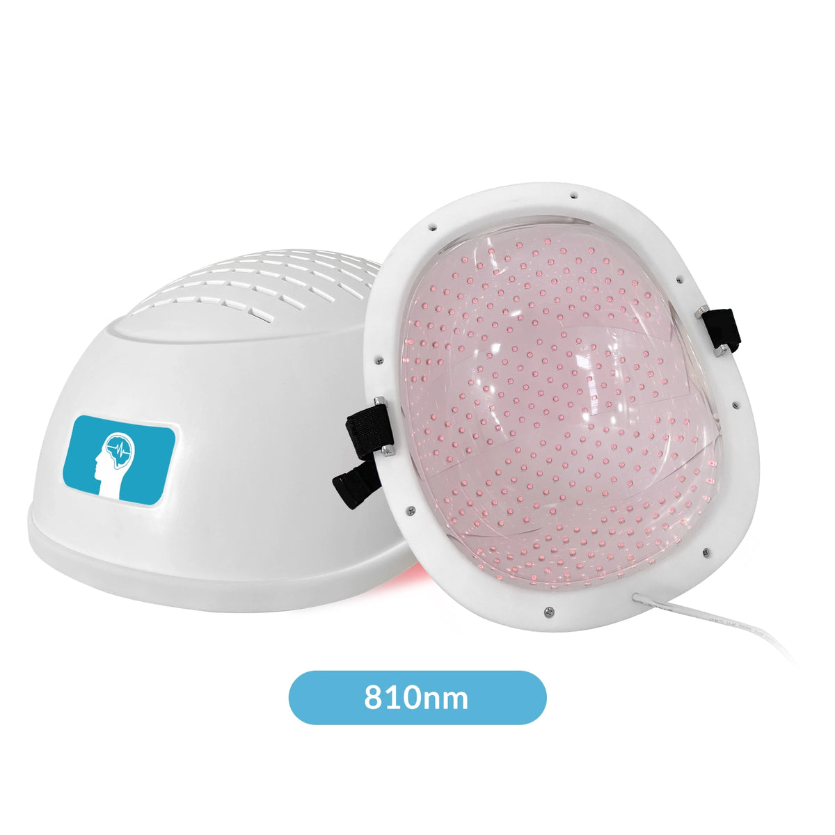 ZJZK 810nm 1070nm Photobiomodulation Helmet Near Infrared Light for Brain Health