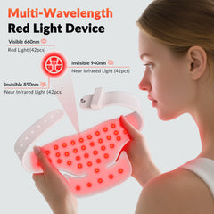 ZJZK Red Light Therapy Devices for the Neck LED Therapy Ease Muscle Tension
