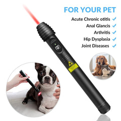 ZJZK 500mW 808nm Laser Acupuncture Pen for Pain Relief Therapy Acupoints Meridian